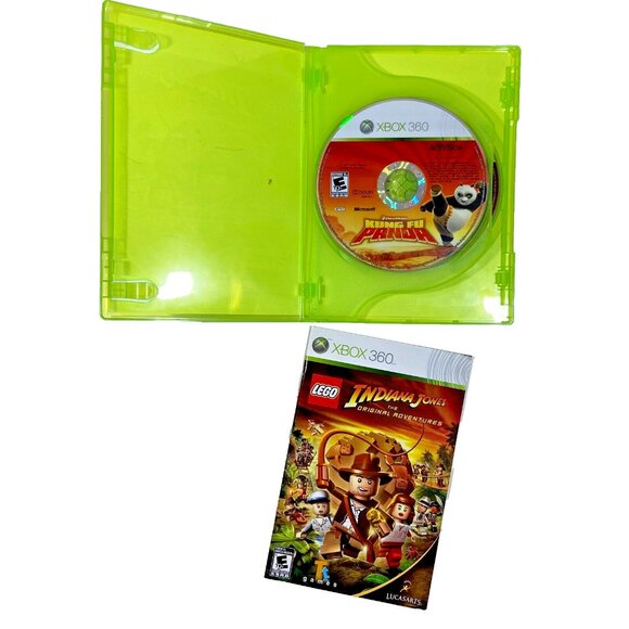 LEGO Indiana Jones & Kung Fu Panda Dual Pack (Microsoft Xbox 360, 2008) - CIB - Picture 3 of 5